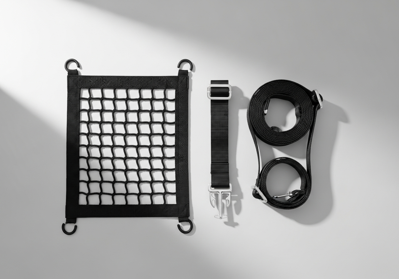 Cargo net & bungee straps