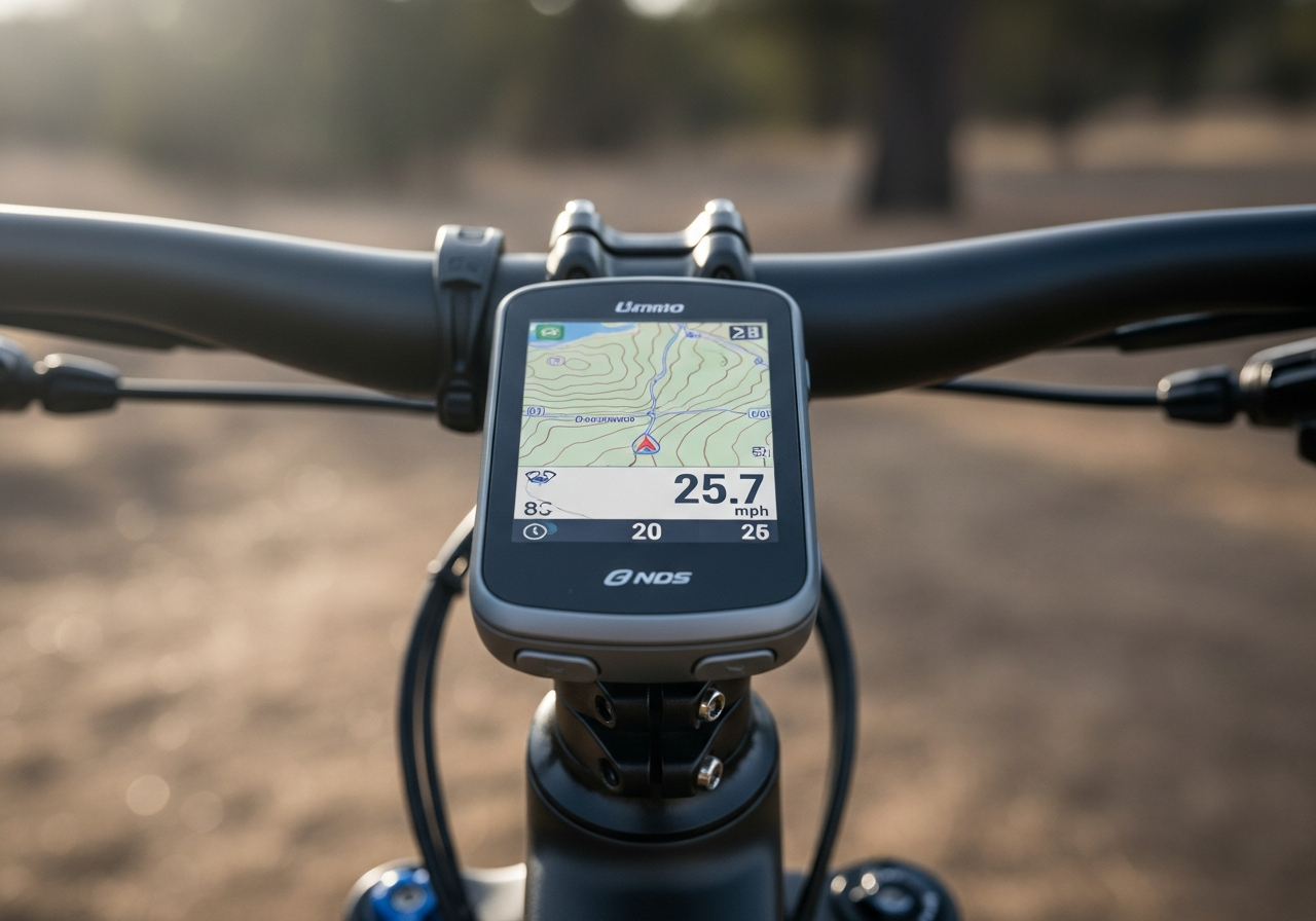 GPS bike computer