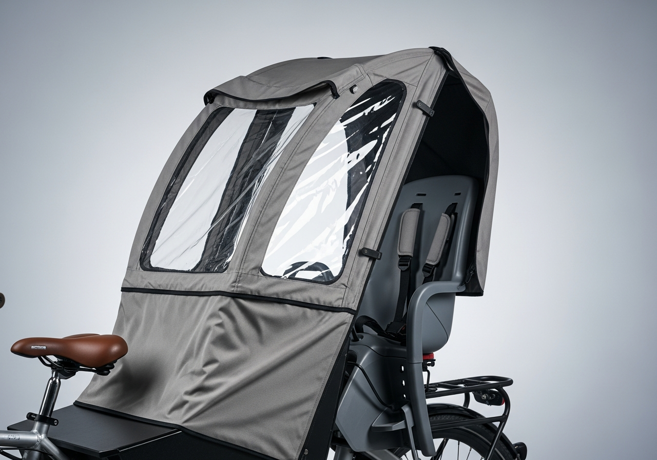 All-weather kids' canopy & rain cover