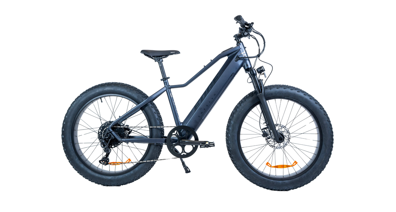 Magnum Edge fat-tire trail e-bike in Graphite