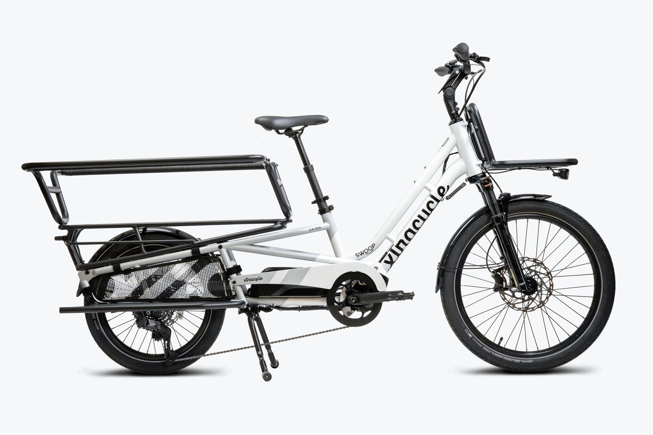 Xtracycle Swoop ASM family longtail cargo e-bike