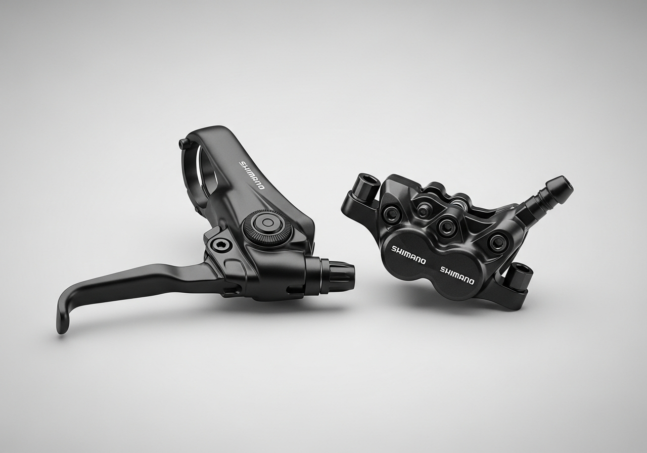 Shimano MT420 4-Piston Brakes