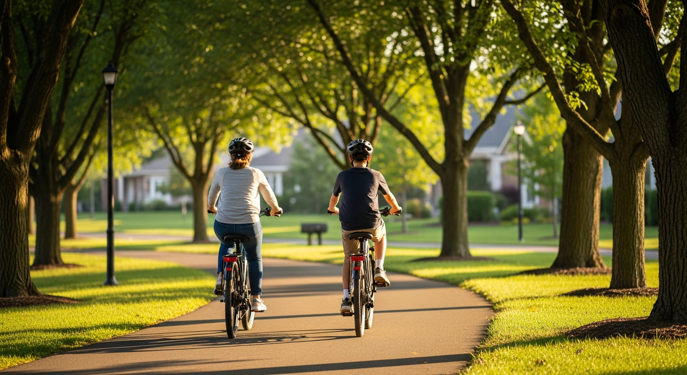 Class 1 e-bikes ridden together: the model for under-16 e-bike use